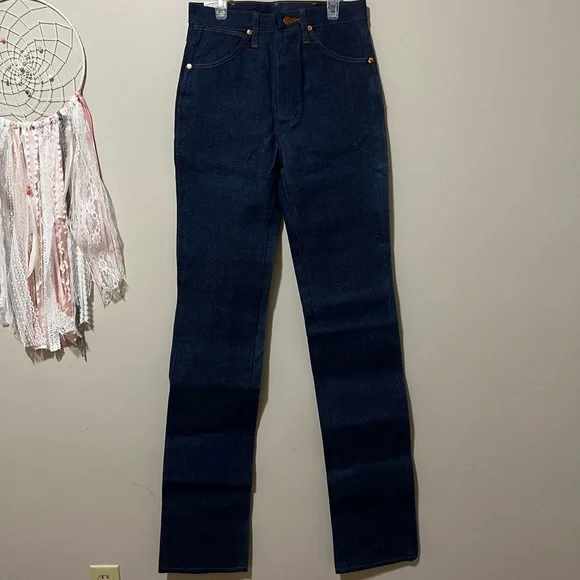 wrangler vintage 90s cowboy cut 936 slim fit denim jean - Picture 11 of 11